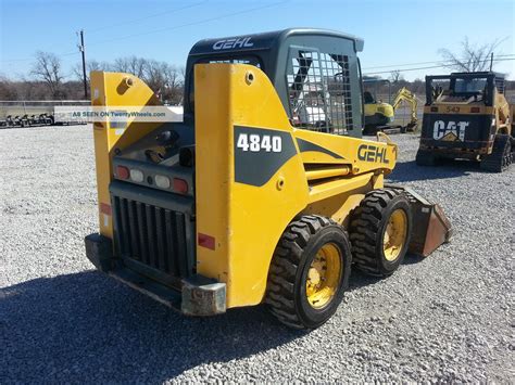 gehl 4840 skid steer how to use|gehl skid steer specifications.